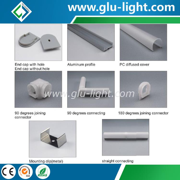 Round Aluminium Profile Led Strip