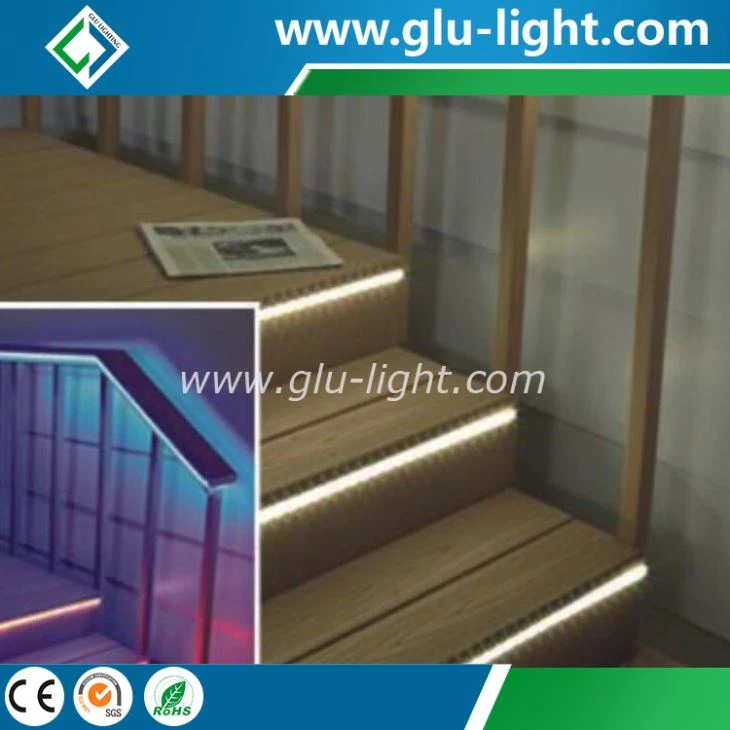 6063 T5 anodized led alu aluminium profile for stairs