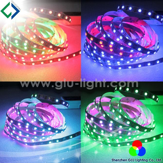 Liquidation IP68 étanche DC5V WS2812b intégré - bande Led WS2812B, bande Led numérique adressable Ws2812b