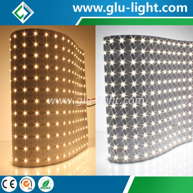 Alibaba high end 12V/24V flexible Led tile panel CRI 97 CCT tunable with high R values >90